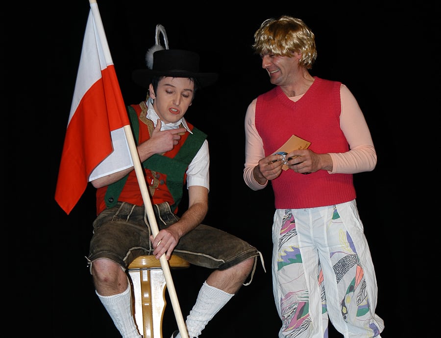 Sterzarett 2006 - Alex Schwazer mit Hansi Hinterseer